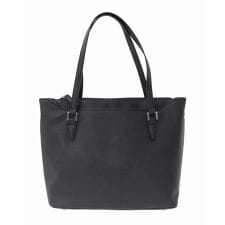 [2WAY]合成皮革切り替えデザイントートバッグ