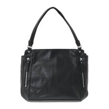 MK ミッシェルクラン バッグ(MK MICHEL KLEIN BAG)の[2WAY/A4収納可]ジップデザインスクエアトートバッグ