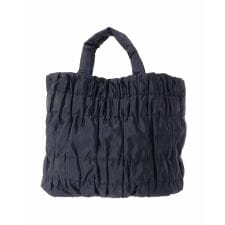 [A4収納可/300g以下の軽量]ギャザーデザインナイロントートバッグ