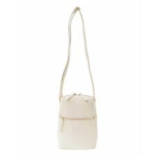 [300g以下の軽量]牛革ラウンドジップショルダーバッグ