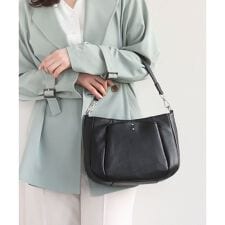 [2WAY]切り替えポケット牛革ショルダーバッグ