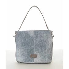 [2WAY]メタルタグアクセントショルダーバッグ