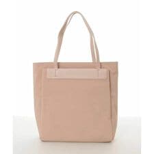 [A4収納可]異素材ジョイントスクエアトートバッグ