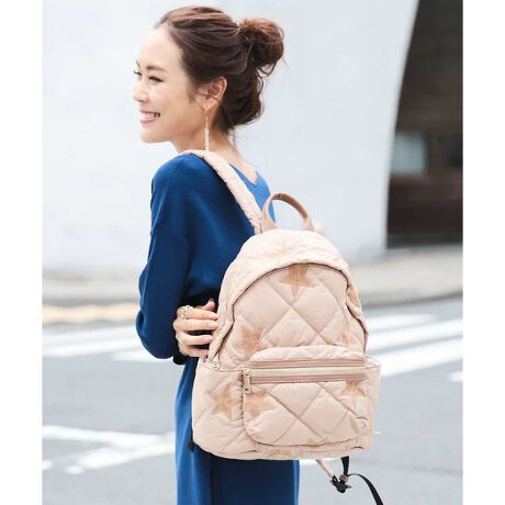 キルティング星柄リュック Mk ミッシェルクラン バッグ Mk Michel Klein Bag Bprae ファッション通販 マルイウェブチャネル