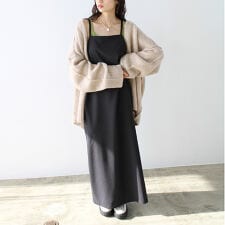 マキシキャミソールワンピース