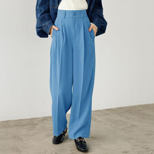 ハイウエストスラックスパンツ