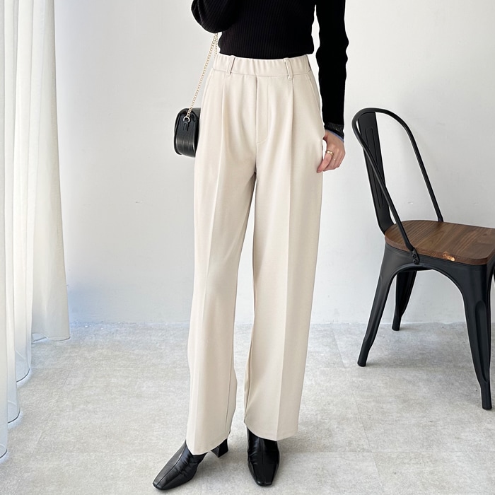 CRSTDIGAWEL jpress ツーインタックワイドスラックスパンツ　2 インタックスラックスワイドパンツ | ジーラ バイ リュリュ