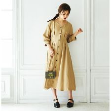 【ＷＥＢ限定】前開きボタンワンピース