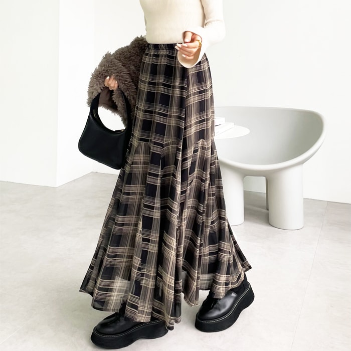 ray BEAMS タフタティアードスカート Ray BEAMS（レイビームス）の「Ray BEAMS / タフタ ティアード