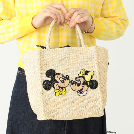 ｂｅａｍｓ ｂｏｙ ４５ｔｈ別注 ｄｉｓｎｅｙ アバカ スクエア ｂａｇ ディズニー ファッション通販 マルイウェブチャネル