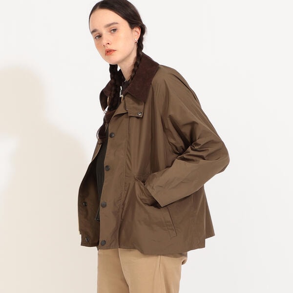 ブランドショッパー付き Jacket Barbour × 外套、夾克 Barbour BEAMS ...