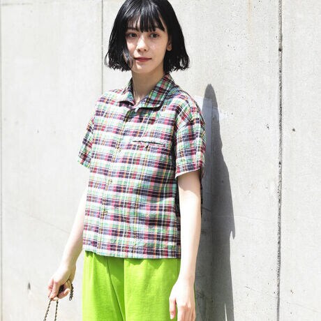 初夏に向けて先取りアイテム！リネンスタンドカラーシャツ BEAMS BOY 