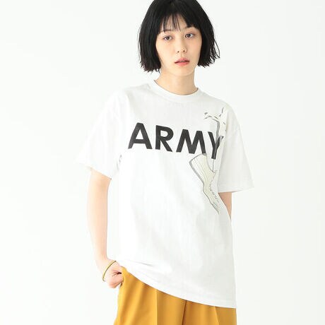 ＢＯＷ ＷＯＷ × ＢＥＡＭＳ ＢＯＹ ／ ＡＲＭＹ ＧＹＭ ＳＨＯＲＴ ＳＬＥＥＶＥ マルイウェブチャネル