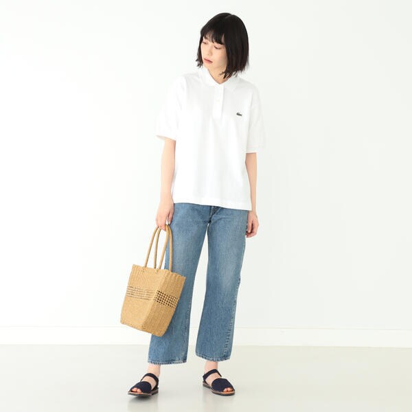 LACOSTE for BEAMS BOY / 別注 ヘビーピケ ポロシャツ LACOSTE × BEAMS BOY / 別注 ヘビーピケ