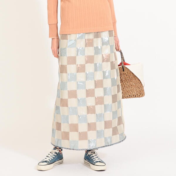maturely Super Kilt Maxi マキシラップスカート