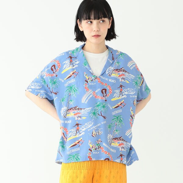 SUN SURF × BEAMS BOY ／ 別注 ハワイアン セーラー