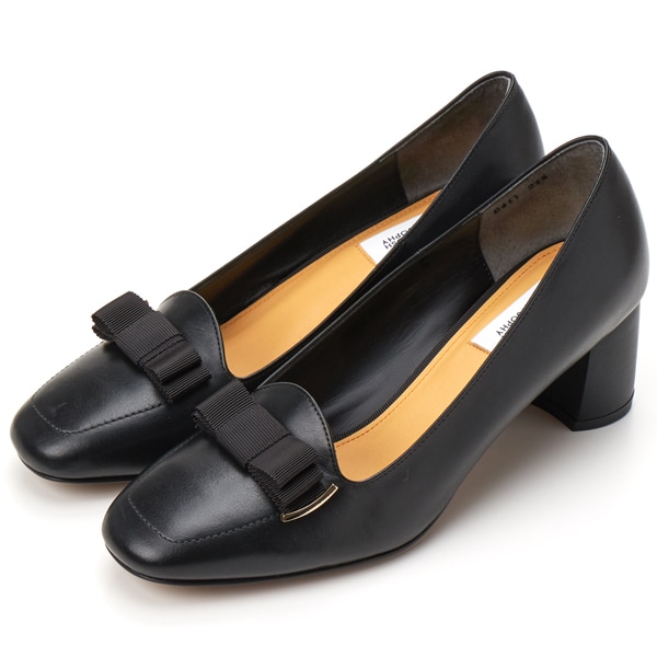 美品✨マッキントッシュフィロソフィー　スクエアトゥパンプス　ベージュ22.5 マッキントッシュ フィロソフィー MACKINTOSH PHILOSOPHY