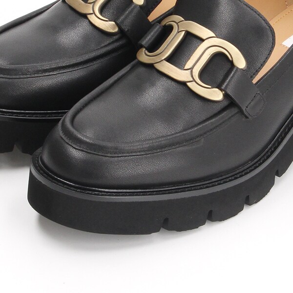 MACKINTOSH PHILOSOPHY メタルモチーフ厚底ローファー23cm マッキントッシュ フィロソフィー MACKINTOSH PHILOSOPHY メタル