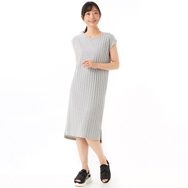 厚底リボンモチーフサンダル