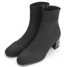 ストレッチニットショートブーツ