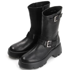 厚底エンジニアブーツ