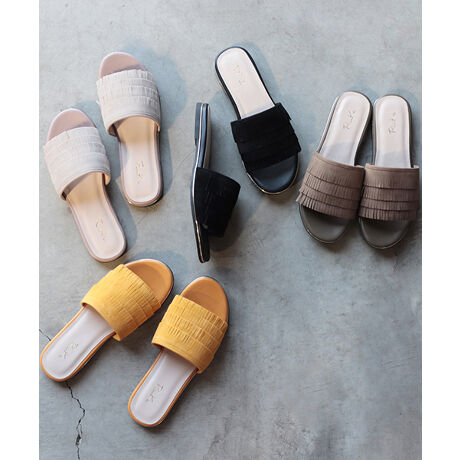 21春夏新作 ゴールドラインフリンジサンダル リーカ Riiika ファッション通販 マルイウェブチャネル Cb001 5 98 01