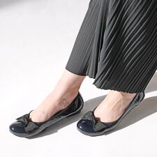 【定番商品】リボンフラットパンプス