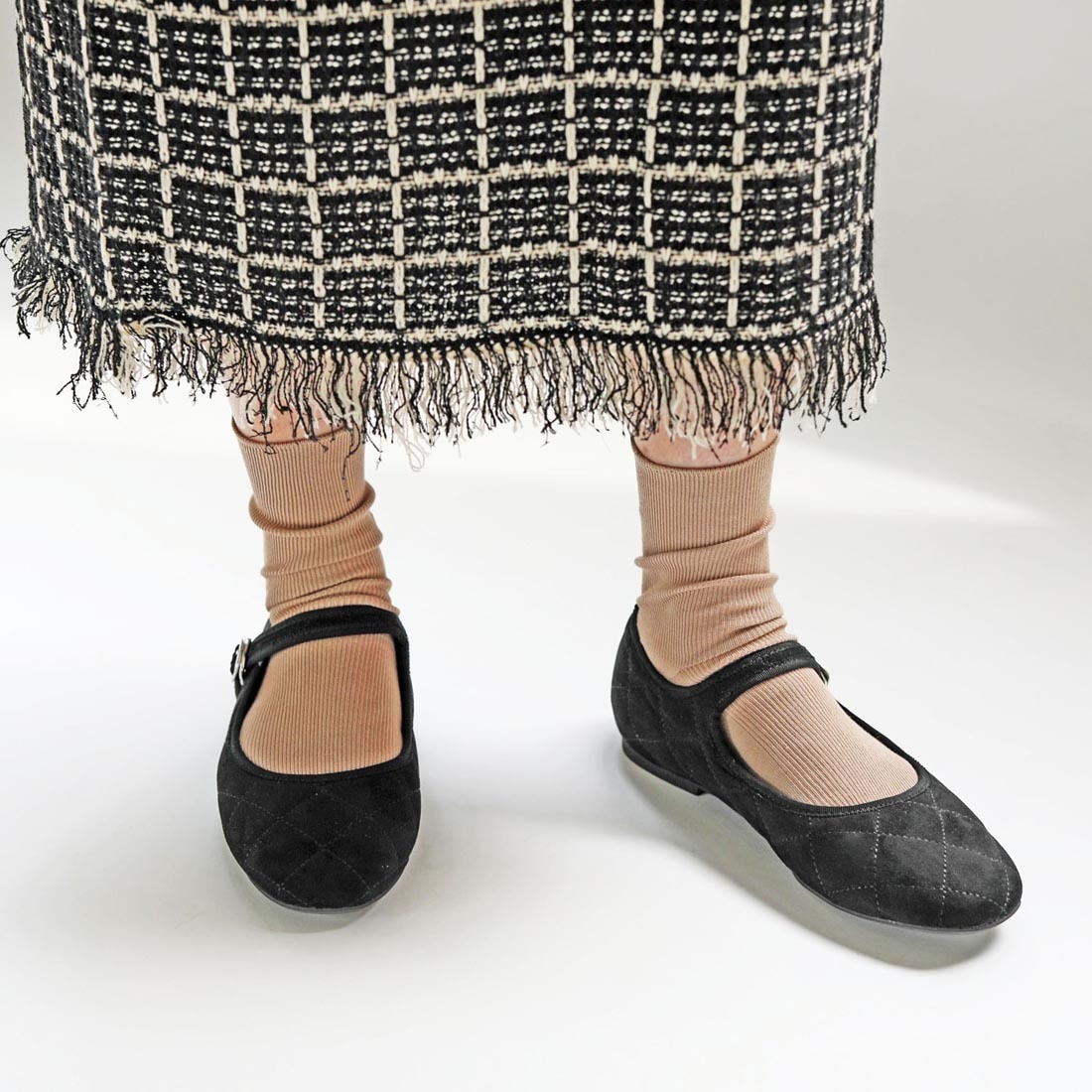 MAKI KANEKO×LE TALONリボンウェーブラインフラット MAKI KANEKO×LE TALONリボンウェーブラインフラットの