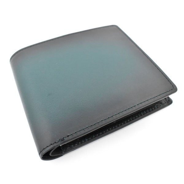 BOXカーフ ヴェネチアン 二つ折り財布（小銭入れあり） | プレリー