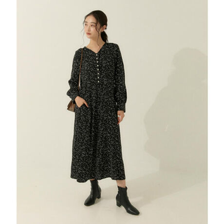 ランダムドット柄ワンピース アウリィ Auli ファッション通販 マルイウェブチャネル ランダムドット柄ワンピース アウリィ Auli ファッション通販 マルイウェブチャネル