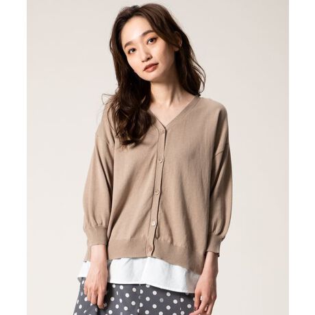 CHARLI カーディガン 新品タグ 未着 CHARLI チャーリー フラワー手刺繍  