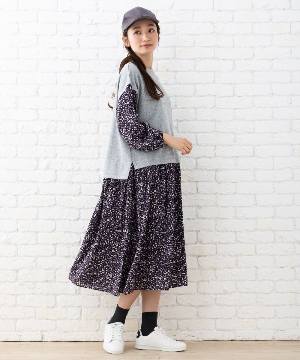 大きいサイズ】 21号(6L～) FONTLAB カットドッキングフラワー