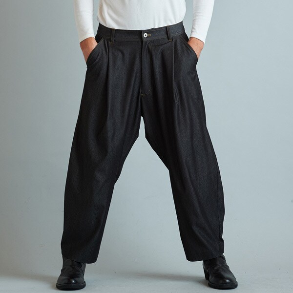 テンセルデニムバルーントラウザーズ | ノーアイディー(NO ID