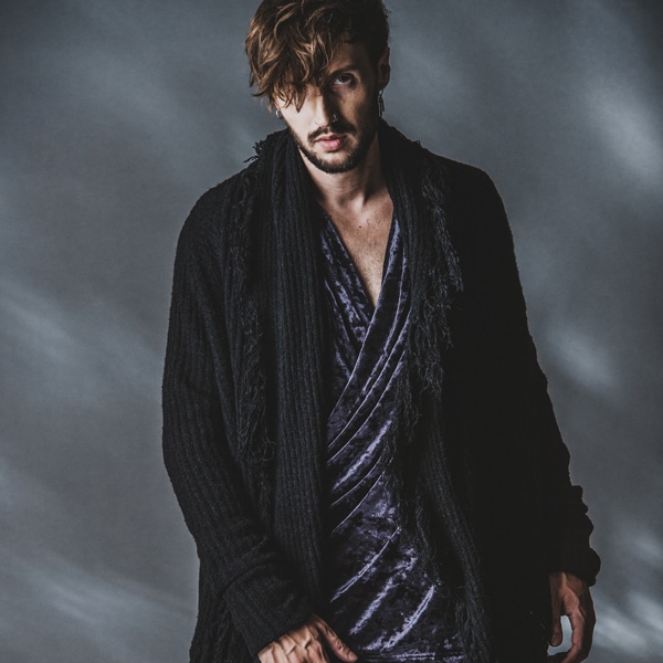 ケーブルニット3WAYフリンジガウン | ノーアイディー(NO ID.) | マルイ