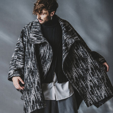 ハイカラーポンチョコート | ノーアイディー(NO ID.) | マルイウェブ  