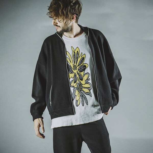 ノーアイディー（NO ID．）/ZIPニットMA−1BLZ（ブルゾン) ZIPニットMA-1BLZ（ブルゾン) | ノーアイディー(NO ID.) | マルイ