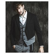 ノーアイディー(NO ID.)のレイヤードショートJKT(ジャケット)