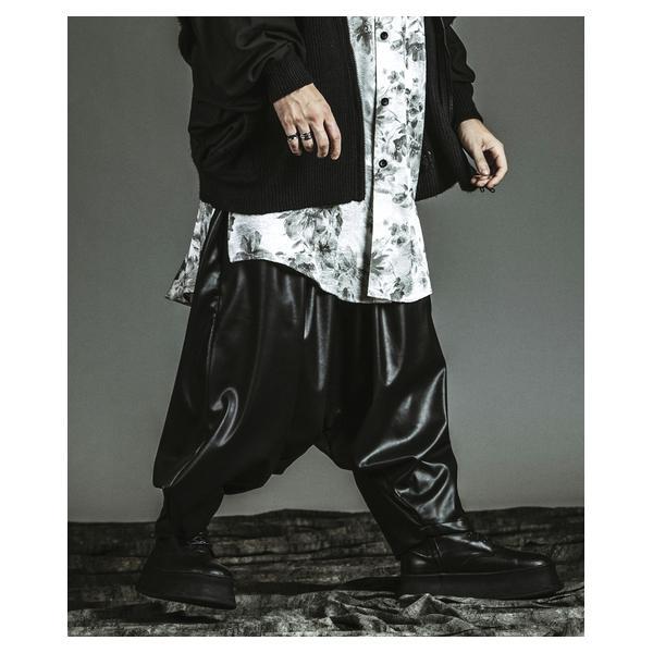 コーティングツイルコクーントラウザーズ | ノーアイディー(NO ID