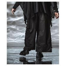 Asymmetry Wide Cargo Pants / アシンメトリーワイドカーゴパンツ