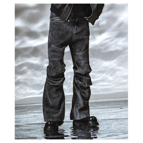 NO ID.】Langwid Riders Pants / ラングウィッドライダースパンツ
