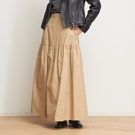ギャザーマキシスカート アバハウス ドゥヴィネット Abahouse Devinette ファッション通販 マルイウェブチャネル