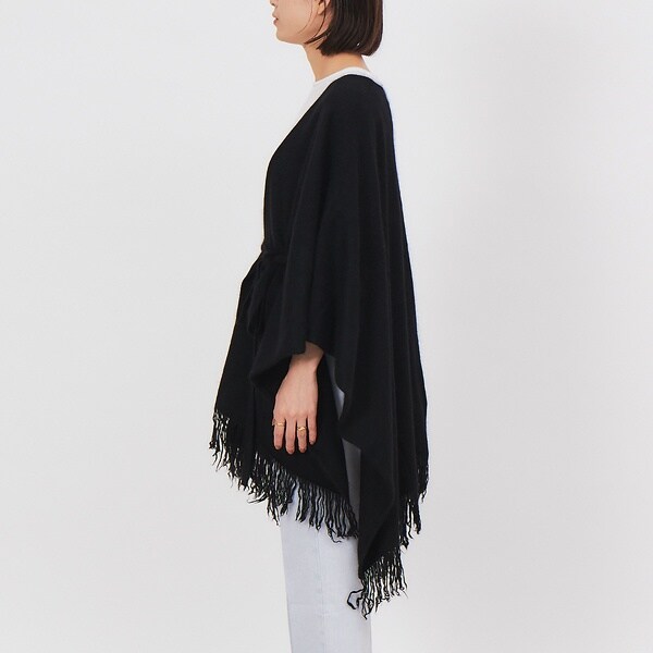 TICCA フリンジポンチョストール | ルージュ・ヴィフ ラクレ(Rouge vif