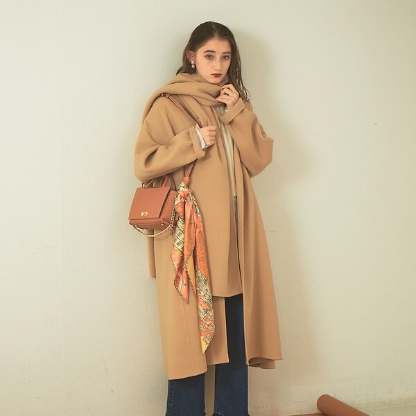 マフラーリバーコート | ルージュ・ヴィフ ラクレ(Rouge vif la cle