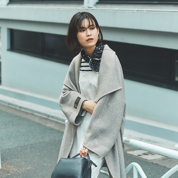 Rouge vif（ルージュヴィフ）の「【MANTECO】リバーコート