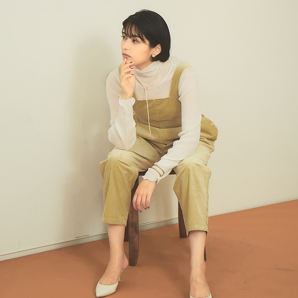 東原妙子さんコラボ】リネン混ジャンプスーツ | ルージュ・ヴィフ