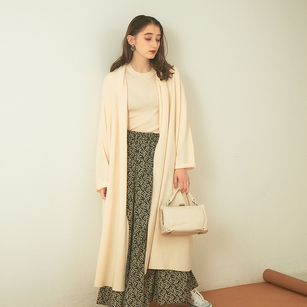 チャイニーズラクーン接結カーディガン | ロペ(ROPE') | マルイウェブ