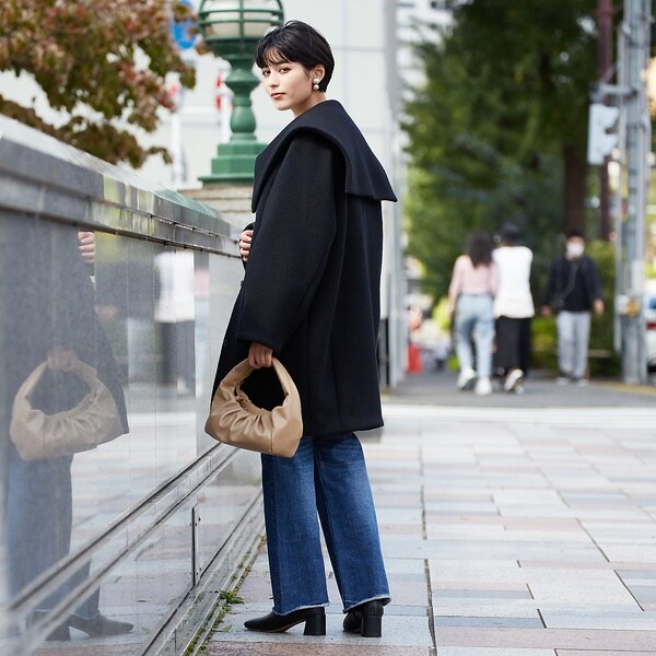 セーラーカラーミドルコート | ルージュ・ヴィフ ラクレ(Rouge vif la