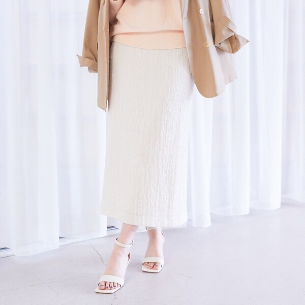 変わり織り4WAYストレッチタイトスカート | ルージュ・ヴィフ ラクレ