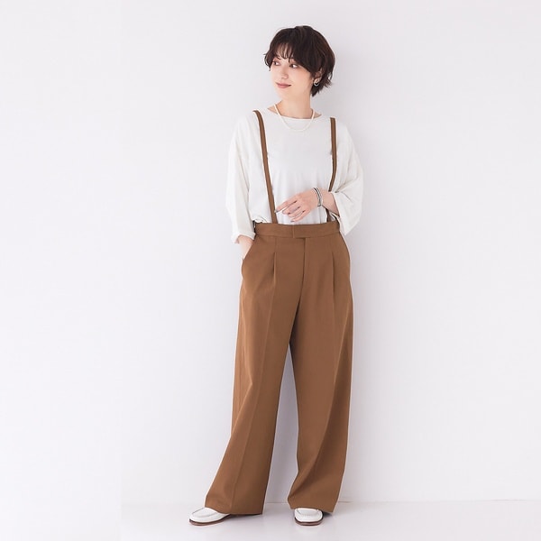 ルージュ・ヴィフ ラクレ（Rouge vif la cle）/コットンツィルサスペンダーパンツ コットンツィルサスペンダーパンツ | ルージュ・ヴィフ ラクレ(Rouge