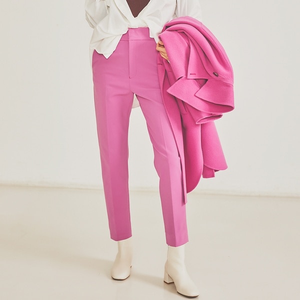 Rouge vif la cle / ルージュ・ヴィフ ラクレ 丸胴リブパンツ 【XS